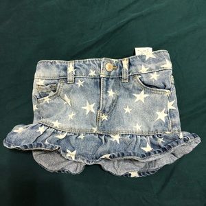 Toddler Levi’s denim skirt